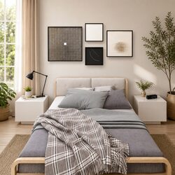 Versatile Bedside Cabinet for Magazines and Essentials