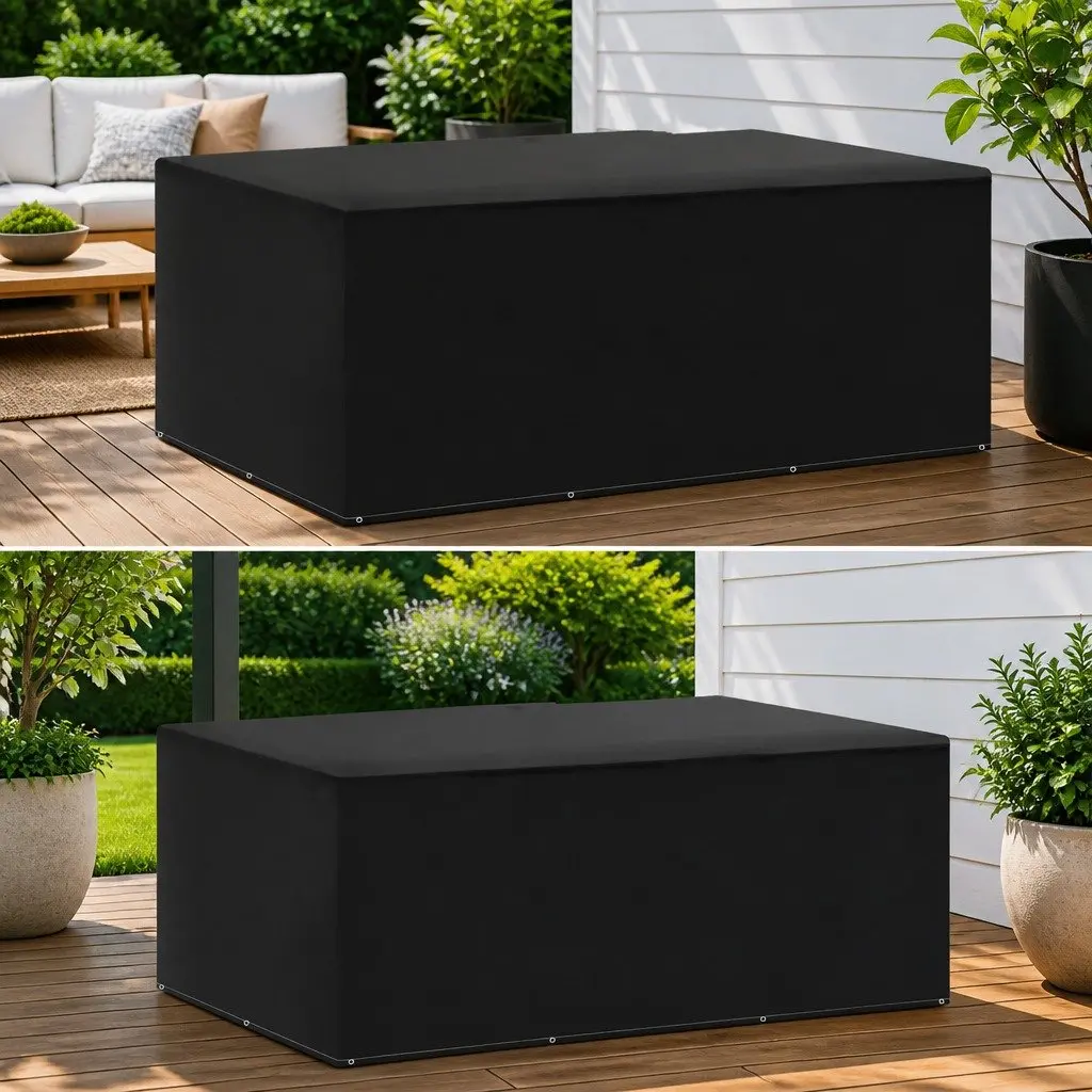 Outdoor Furniture Covers with Eyelets, 2 Pcs
