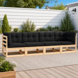Versatile 4 Piece Lounge Set for Your Outdoor Living