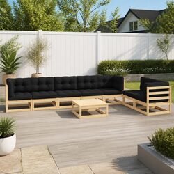 Versatile 8 Piece Lounge Set for Your Outdoor Lifestyle