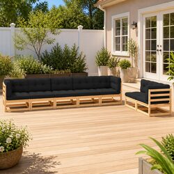 Versatile 7 Piece Lounge Set for Your Outdoor Areas