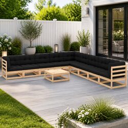 Practical Garden Lounge Set for Outdoor Relaxation