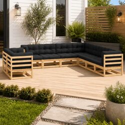 Garden Lounge Set for Relaxing and Entertaining