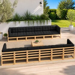 Practical 13-Piece Garden Lounge Set for Outdoor Use