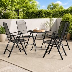 Practical 5-Piece Outdoor Dining Set for Year-Round Use