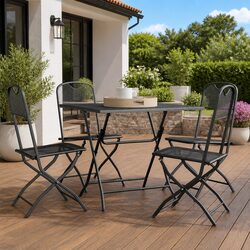 5-Piece Garden Dining Set for Outdoors