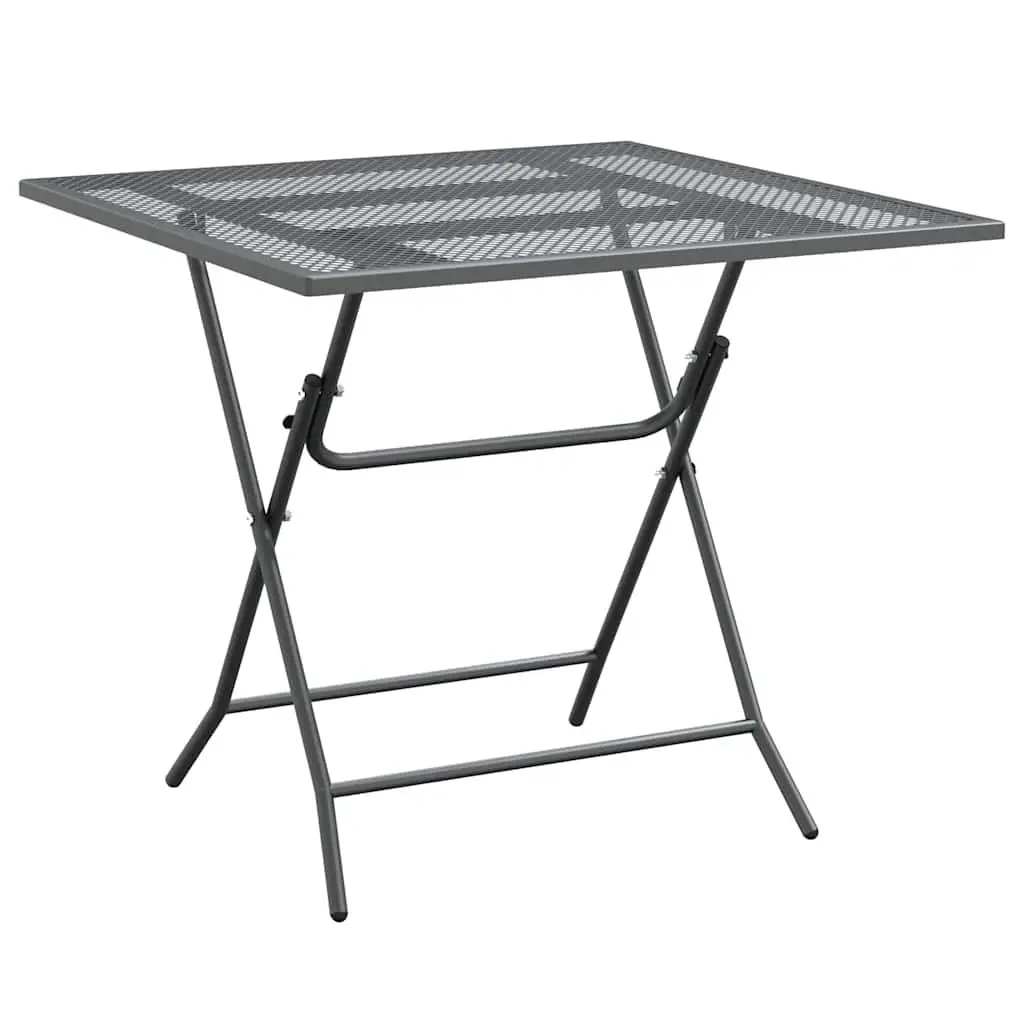 5 Piece Garden Dining Set Outdoor Patio Furniture Foldable Chairs Table
