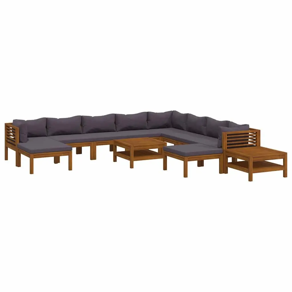 12 Piece Garden Lounge Set for Outdoor Living