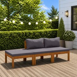 Perfect Fit: 3 Piece Garden Lounge Set for Your Home