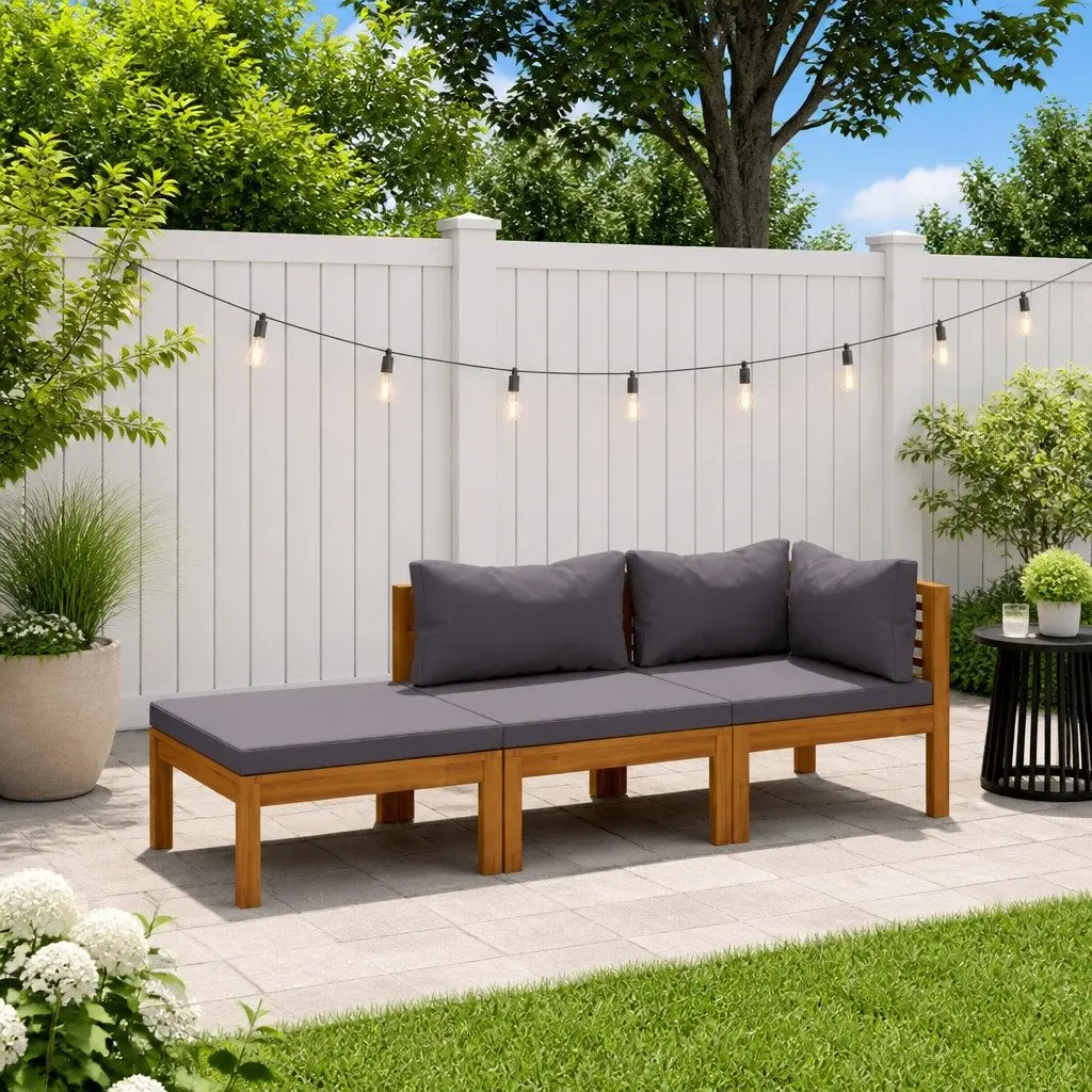 3 Piece Outdoor Lounge Set for Relaxation