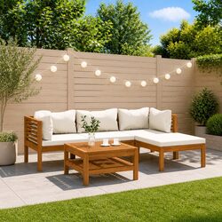 Versatile 5 Piece Garden Lounge Set for Outdoor Living