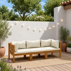 Practical 3-Seater Garden Sofa for Your Outdoor Events