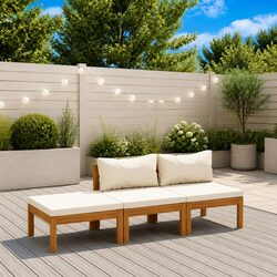 Versatile 3 Piece Lounge Set for Outdoor Entertaining