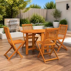 Versatile 5 Piece Dining Set Perfect for Your Patio