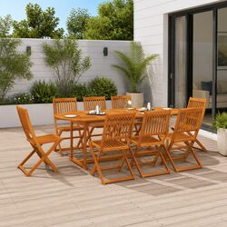 Practical Outdoor Dining Set for Family Gatherings