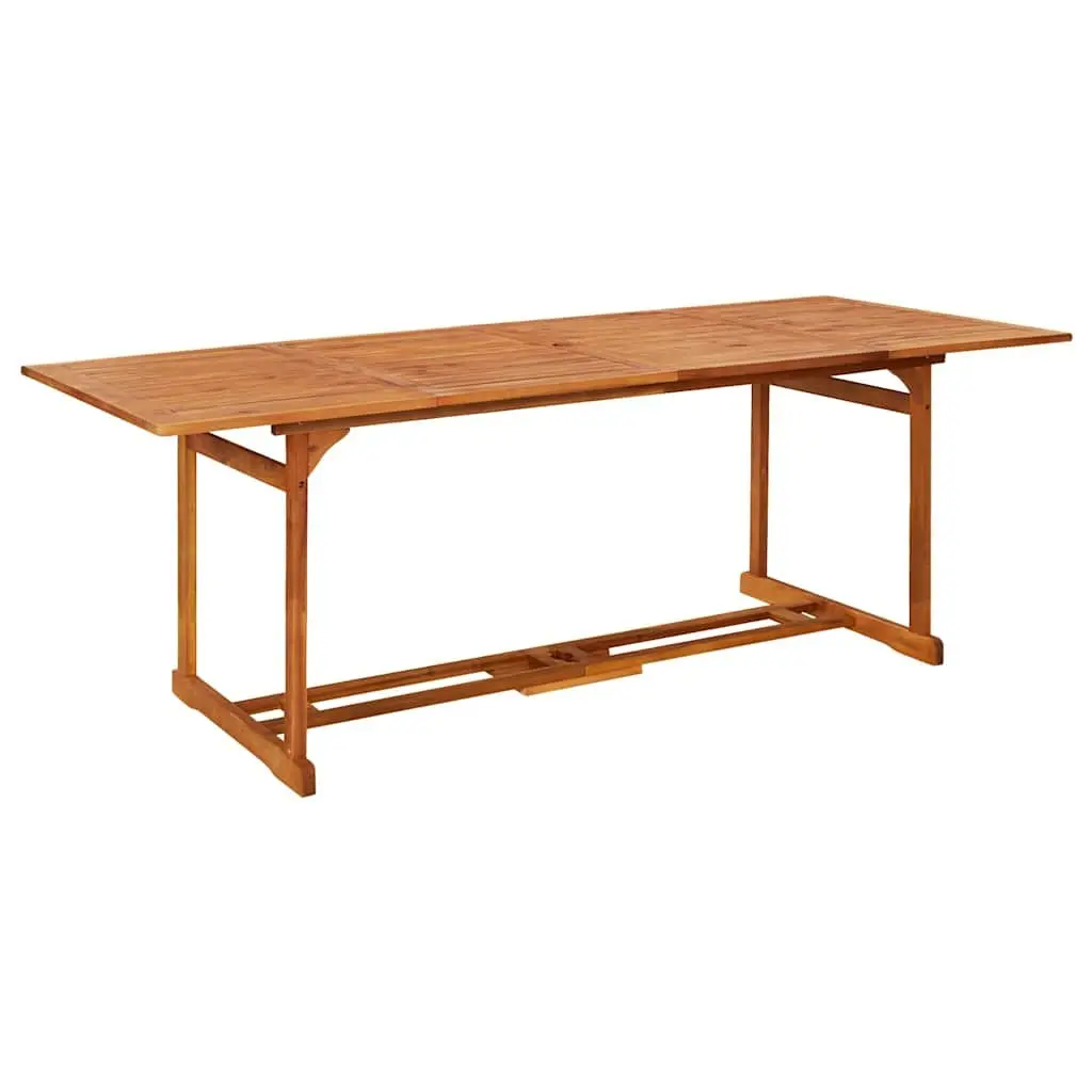 Outdoor Furniture Set 11 Pieces Foldable Brown Dining Table and Chairs for Garden Patio