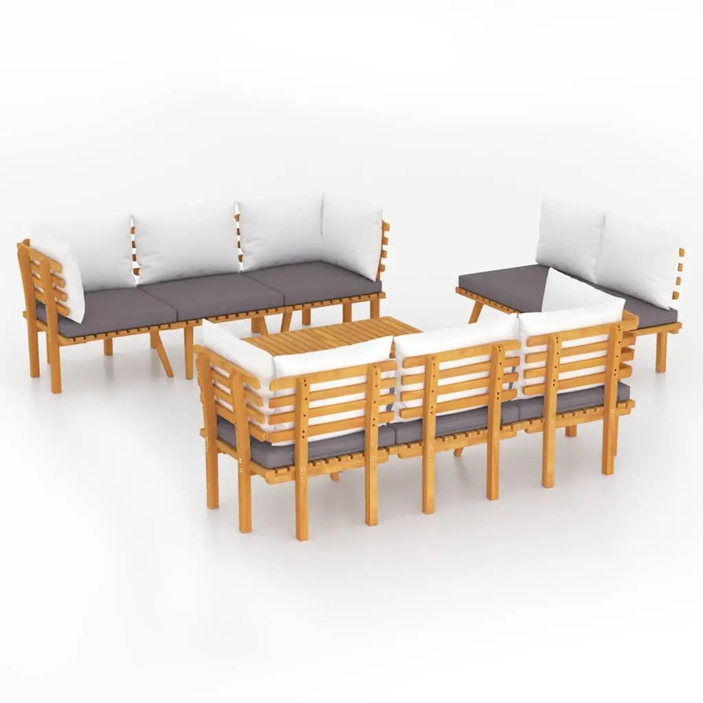 8-Piece Lounge Set for Outdoor Relaxation