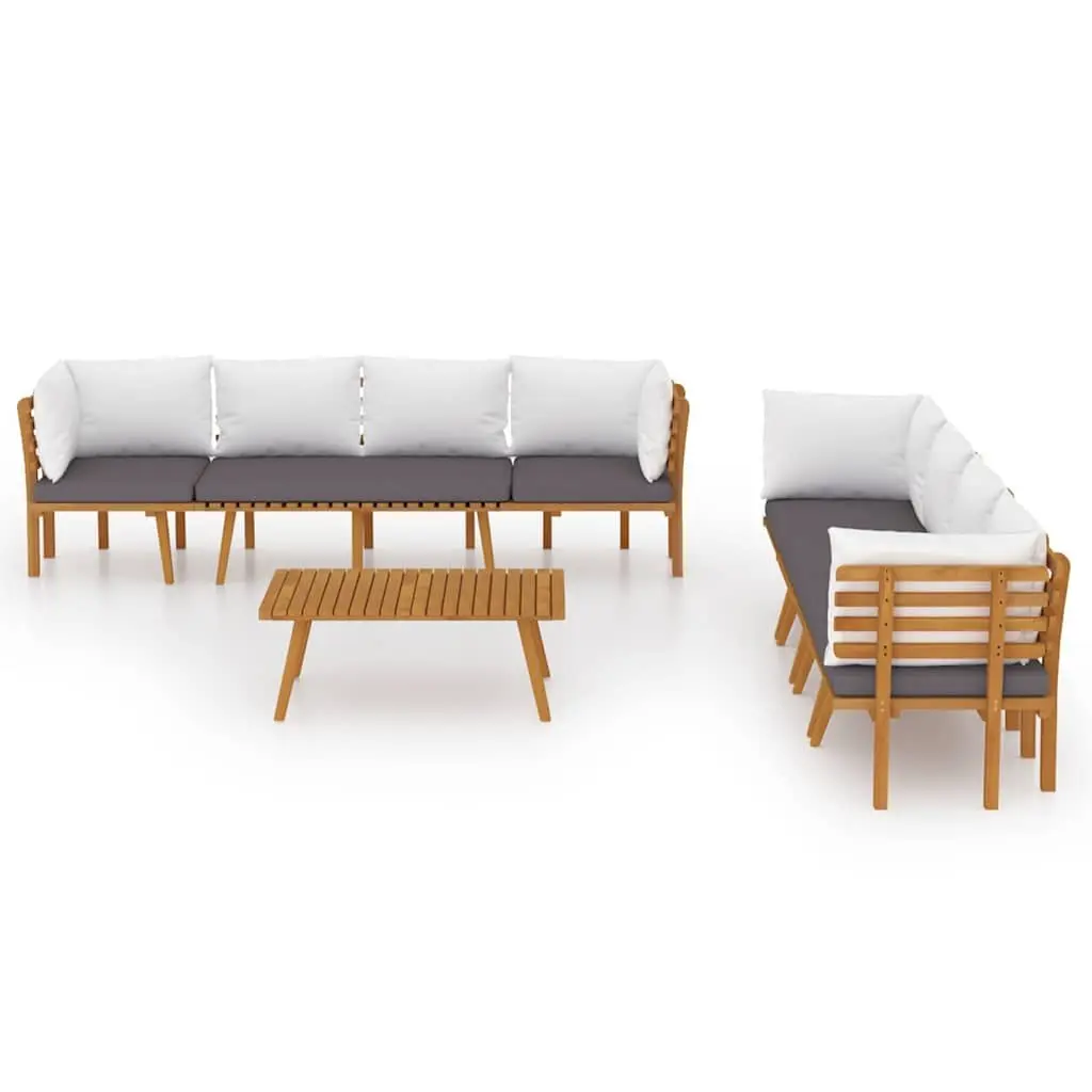 8-Piece Lounge Set for Outdoor Relaxation