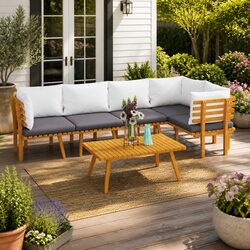 Ideal 6-Piece Lounge Set for Your Outdoor Gatherings