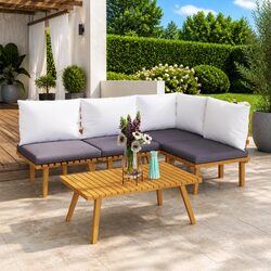 5 Piece Patio Lounge Set for Outdoor Comfort