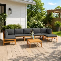 Perfect 8-Piece Set for Your Garden or Patio