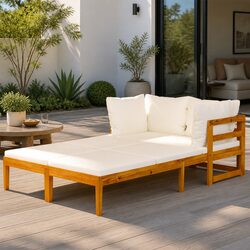 Wooden Sun Lounger Chairs for Relaxation in Your Yard
