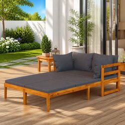 Outdoor Loungers for Gardens: Practical Acacia Wood Design