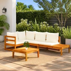 Versatile Lounge Set for Outdoor Spaces
