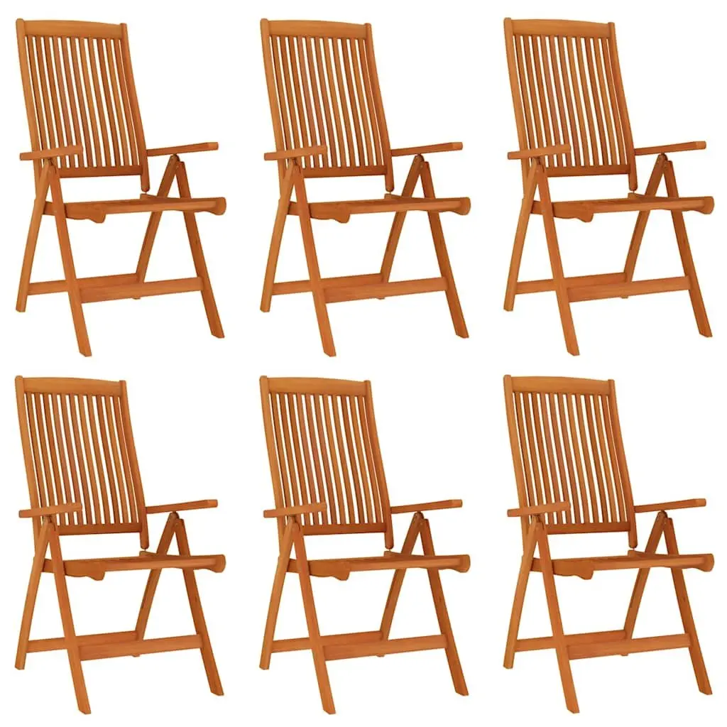 Garden Dining Set 7 Piece Outdoor Patio Furniture Extendable Table Reclining