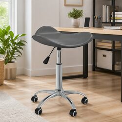 Versatile Grey Office Chair for Home and Office Use