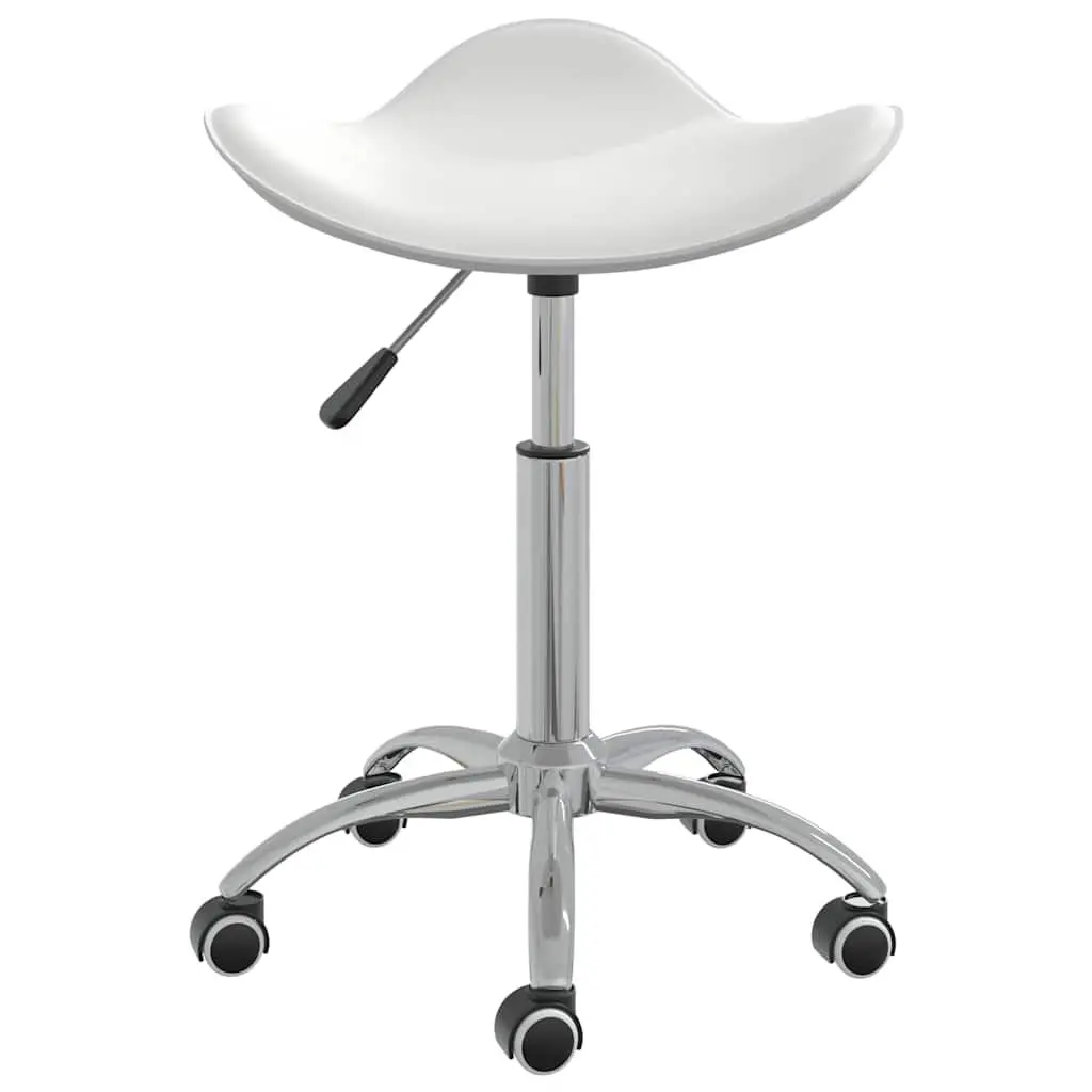 White Swivel Dining Chair for Home Use