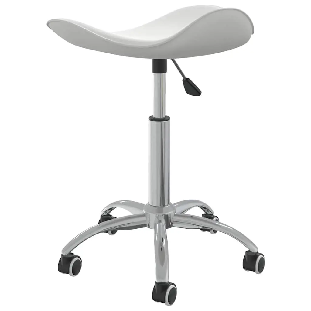 White Swivel Dining Chair for Home Use