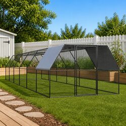 Ideal Chicken Cage for Your Backyard 3x12x2m