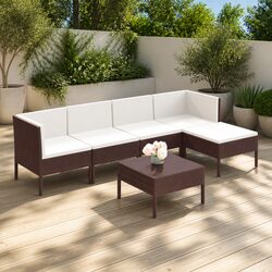 Functional 6-Piece Outdoor Lounge Set for Every Gathering