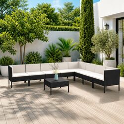 Versatile 9-Piece Outdoor Lounge Set for Your Garden