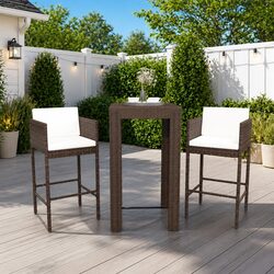 Outdoor Bar Set for Gatherings and Events