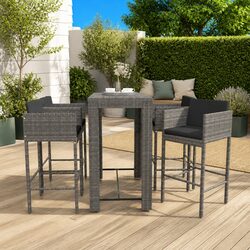 Versatile 5 Piece Bar Set for Your Outdoor Needs