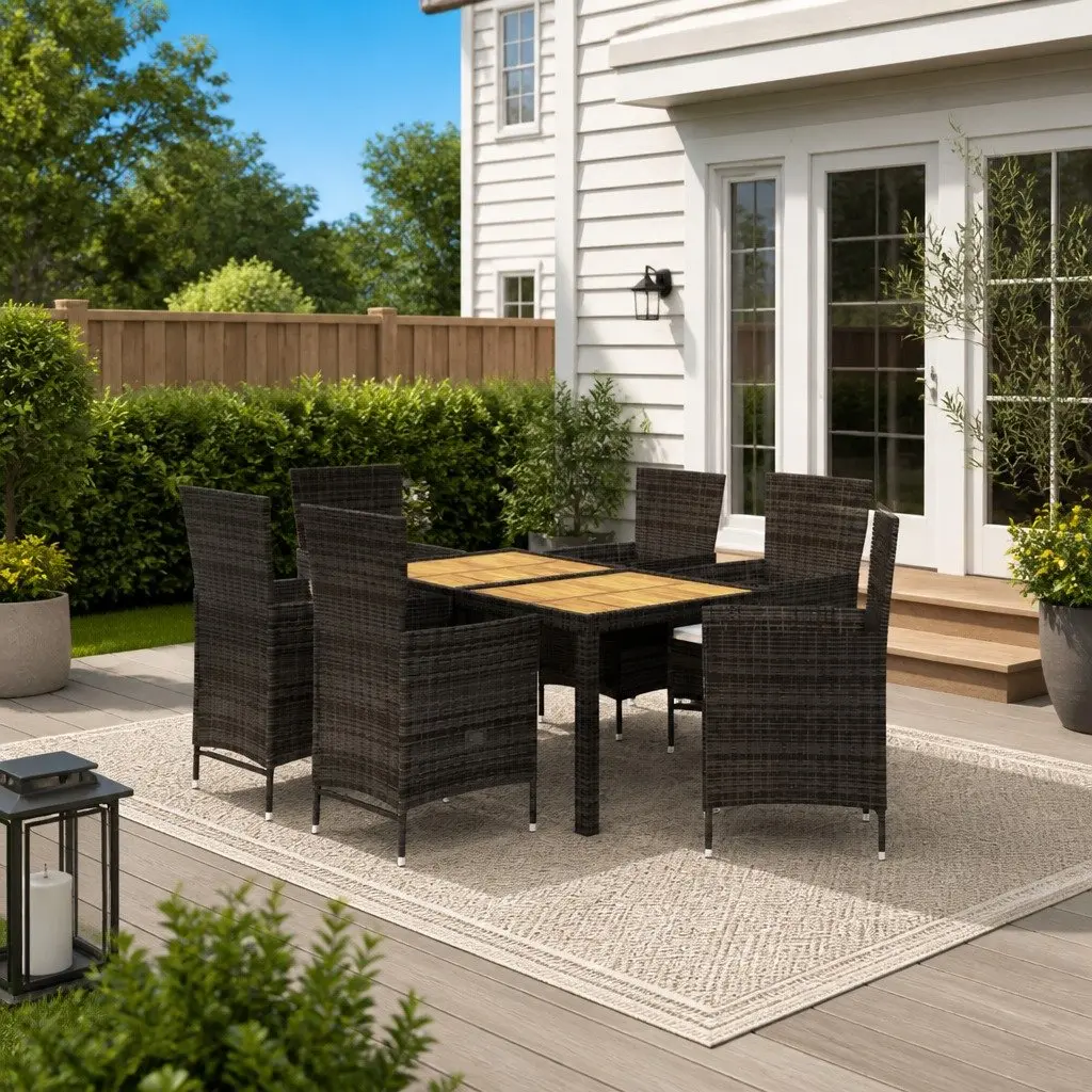 7-Piece Outdoor Furniture Set for Entertaining