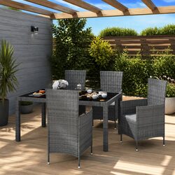 5 Piece Outdoor Dining Set: Perfect for Your Patio