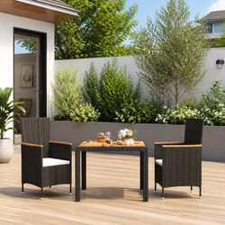 Practical Outdoor Dining Set for Garden or Patio Use