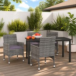 Practical 5 Piece Outdoor Dining Set for Every Gathering