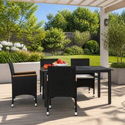 Practical 5 Piece Garden Dining Set for Your Home