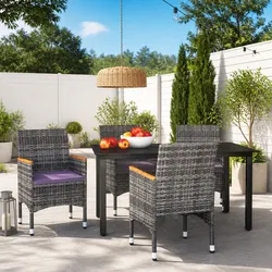 5 Piece Outdoor Dining Set Perfect for Gatherings