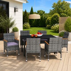 Ideal 7 Piece Garden Dining Set for Outdoor Gatherings