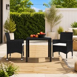 Practical 3 Piece Outdoor Dining Set for Your Home