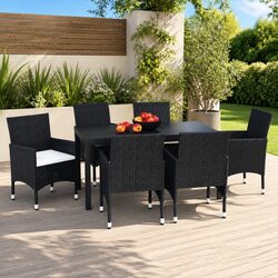 Practical 7 Piece Patio Dining Set for Everyday Use