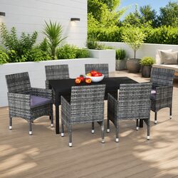 Perfect 7-Piece Outdoor Set for Your Patio or Balcony