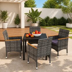 5-Piece Garden Dining Set for Your Outdoor Gatherings