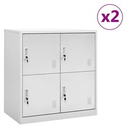 Practical Grey Steel Locker Cabinets for Everyday Use