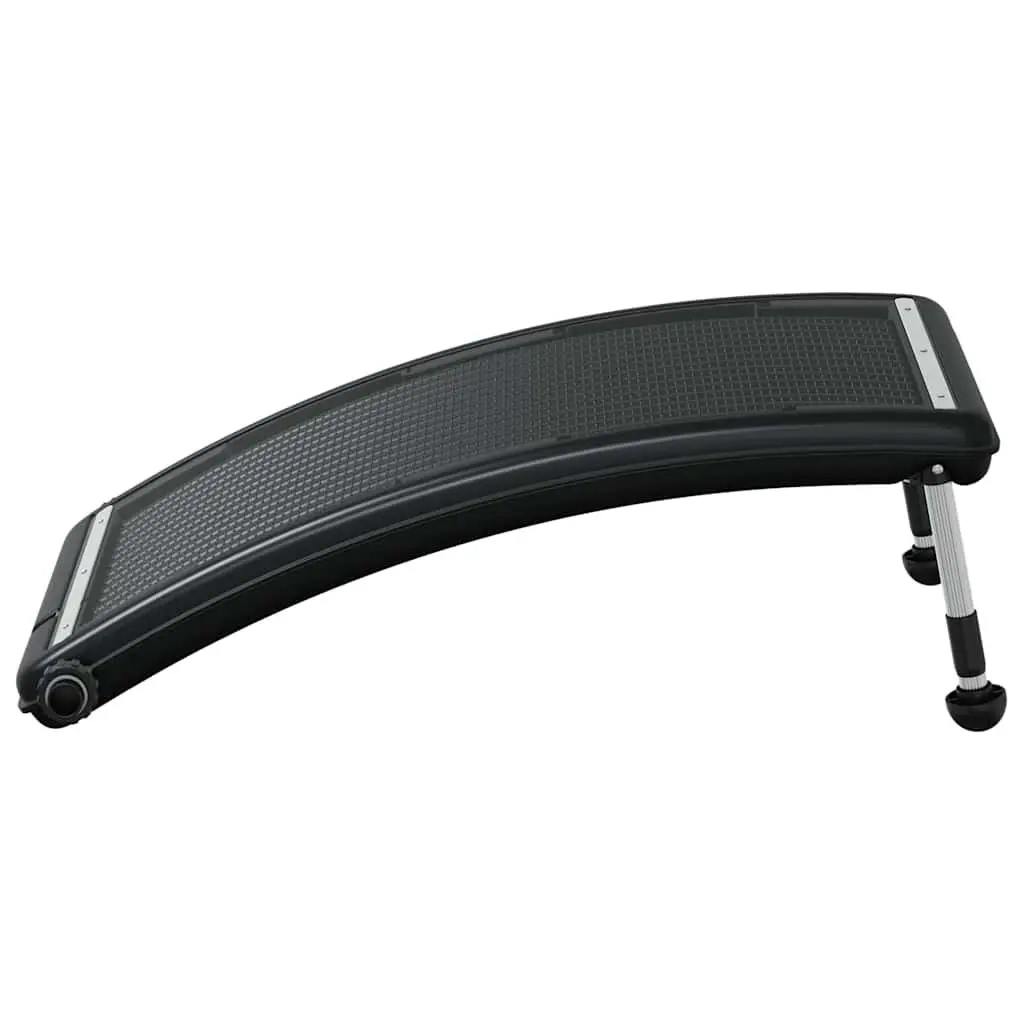 Solar Pool Heater Panels Set 3 Curved 110x65cm Above Ground Pool Heating System